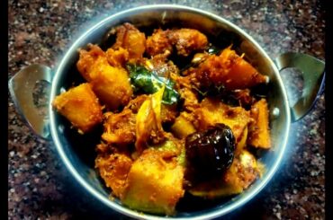 Manja Pusinikai Poriyal | Yellow Pumpkin Fry |Simple Tasty Spicy recipe