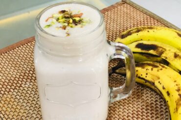 Healthy Smoothie Recipe for Weight Loss | Banana Smoothie | Breakfast Smoothie for Weight Loss