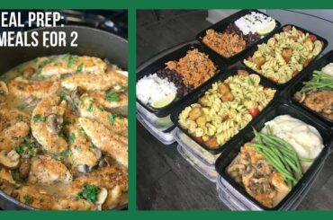 MEAL PREP FOR THE WEEK: 18 healthy meals for 2