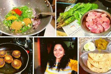 My Evening to Dinner routine vlog | Quick snack recipe | Palak chicken recipe | Kids atrocities