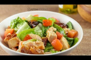 Keto Honey-Mustard Rotisserie Chicken Salad