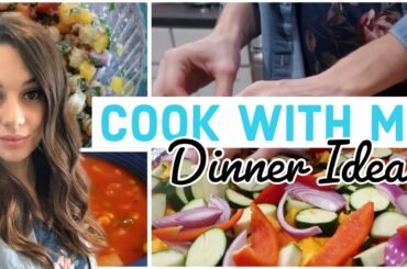 COOK WITH ME! Meatless Meal Ideas | DINNER RECIPES