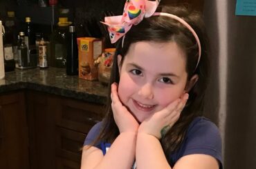 Healthy Dinner For Kids. Zara is cooking easy dinner.