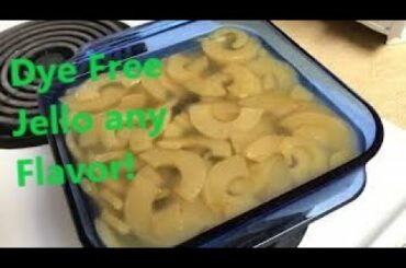 FAST WAY TO MAKE CLEAR JELLO - EASY HEALTHY RED DYE FREE Gelatin ANY FLAVOR Knox Low Sugar Jell-o