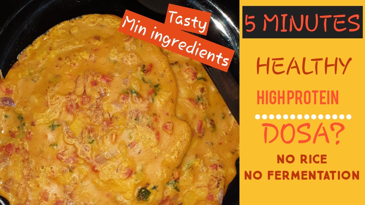 5 MIN INSTANT HEALTHY PROTEIN RICH DOSA| BREAKFAST|NO RICE| NO FERMENTATION| FIT AT HOME WITH REVU 5 MIN INSTANT HEALTHY PROTEIN RICH DOSA| BREAKFAST|NO RICE| NO FERMENTATION| FIT AT HOME WITH REVU