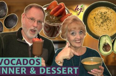 Avocado Recipes for Dinner and Dessert | Delicious Raw Vegan Avocado Pudding, Raw Vegan Avocado Soup