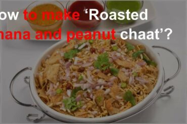 Need a health snack idea? Try this delicious chaat recipe