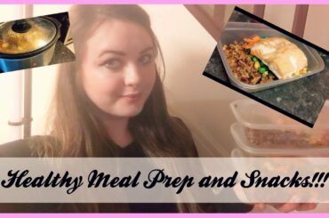 HOW I MEAL PREP AND HEALTHY SNACK IDEAS 2020 /AllisaFoster