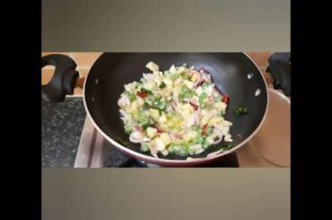 VEGETABLE UPMA making process ||  healthy breakfast receipe || home cookings