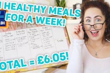 £6.00 Weekly Meal Plan | EASY Healthy Eating On a Tight Budget 2020