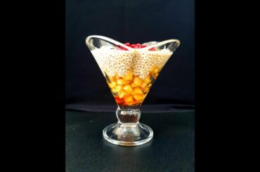 Weight Loss easy Healthy breakfast - Chia seed pudding , malayalam recipe