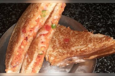 Sandwich recipe |Sandwich no aloo,no cheese .|simple sandwich