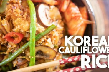 Korean Cauliflower Rice | Easy healthy recipe | Kravings