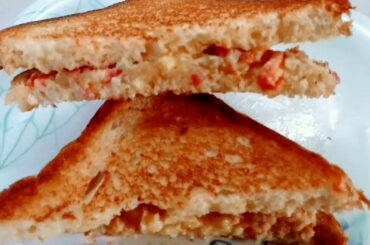 Kids special sweet bread malai toast / नाश्ते या बच्चों के टिफ़िन में बनायें मलाई सैंडविच / sandwich