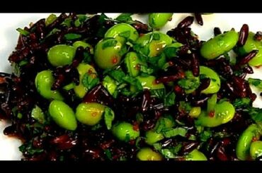 Edamame & Caviar Salad : Healthy Salad Recipes