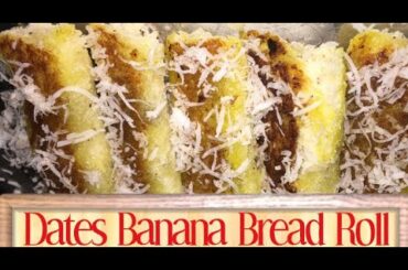 Dates Banana Bread Roll