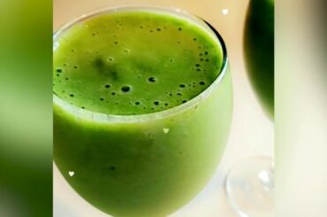 Healthy Green Smoothie No sugar added Low Calorie