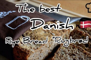 The Best & easiest Danish 🇩🇰Rye Bread "Rugbrød” recipe EVER- Nordic Food- Denmark