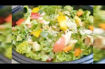Power Packed Vegetable Salad / Vegan Salad Recipe / Healthy Salad