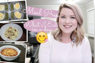 MEAL PREP WITH ME 2020 | WHAT I EAT IN A DAY | EASY MEAL IDEAS