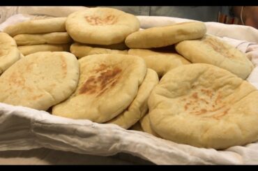 Israeli Pita - How to Make Homemade Pita Bread using a Pan