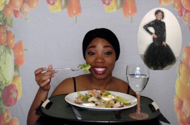 DENISHA EATS - Healthy Munchies: This SALAD will fill you up.