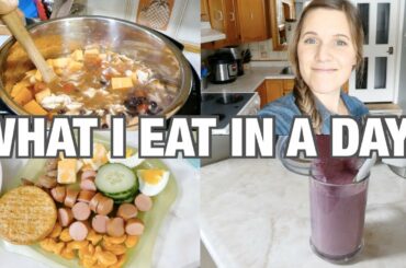 WHAT I EAT IN A DAY! | LARGE FAMILY MEAL IDEAS