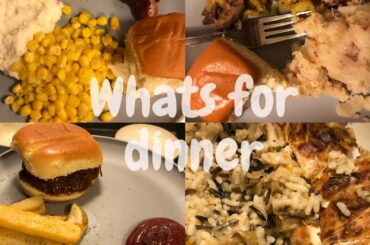 This weeks whats for dinner/Easy Recipes for your family