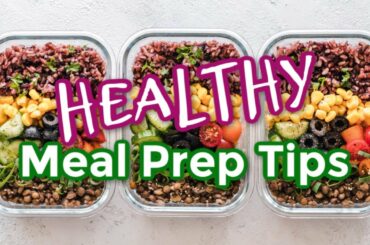 Healthy Meal Prep for the Working Family!