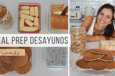 MEAL PREP DESAYUNOS Y SNACKS