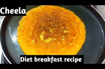 Diet food| mix wheat cheela| healthy,easy and tasty cheela breakfast recipe by DAAWAT