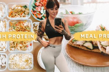 MEAL PREP WITH ME - Fast/Healthy Recipes - 3 days in 1 hour