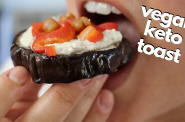 Low carb vegan toast 4 WAYS 🍞