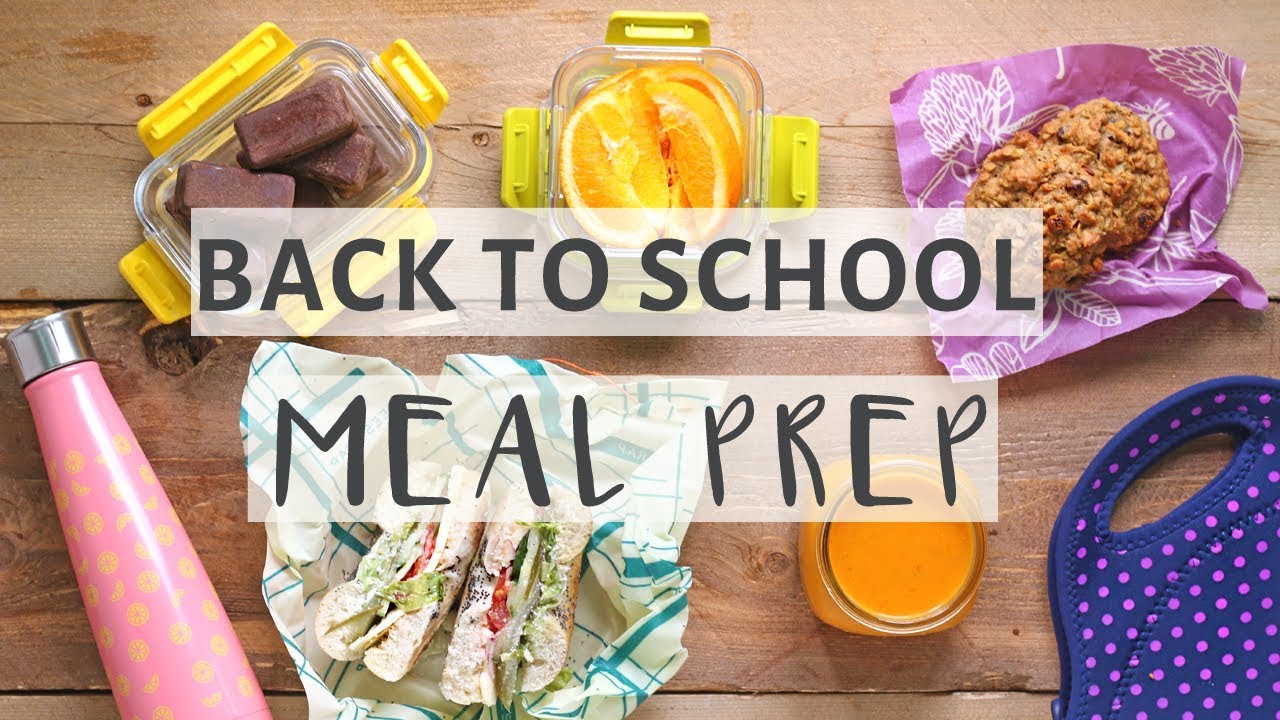 EASY MEAL PREP WITH ME! | Healthy Meal Prep for BACK TO SCHOOL EASY MEAL PREP WITH ME! | Healthy Meal Prep for BACK TO SCHOOL