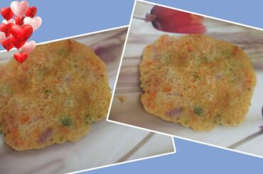 Quick and easy breakfast recipe|ravva utappam|healthy breskfast|రవ్వ ఊతప్పం