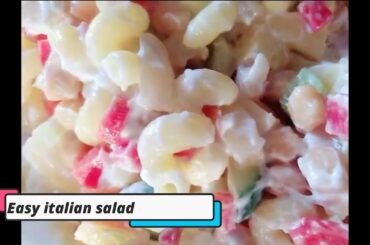 Easy Italian Salad Recipe