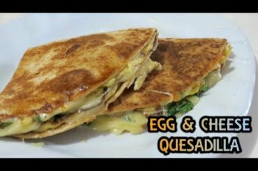 HOW To Make An Egg and Cheese Quesadilla | Breakfast Idea | Food Around The World