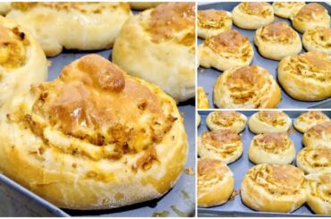 Unique Chicken Buns Recipe | Kids Lunch Box Recipe by (Tasty Food With Maria)