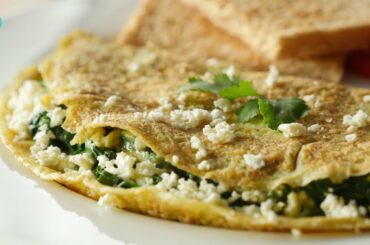 Healthy Spinach Omelette Recipe By Healthy Fusion