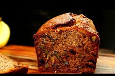 Moist Banana Bread Recipe | How to Make Banana Bread