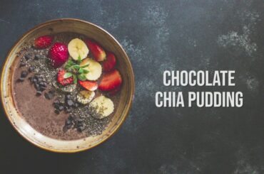 Chocolate Chia Pudding Overnight | Healthy Breakfast Options