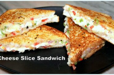 Cheese Slice Sandwich | Cheese Sandwich | Bread Cheese Sandwich | Kids Lunch Box | Breakfast Recipe