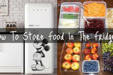 Fridge Organization- How To Store Food In The Fridge (Meal Prep Ideas) How To Store Nuts And Spices