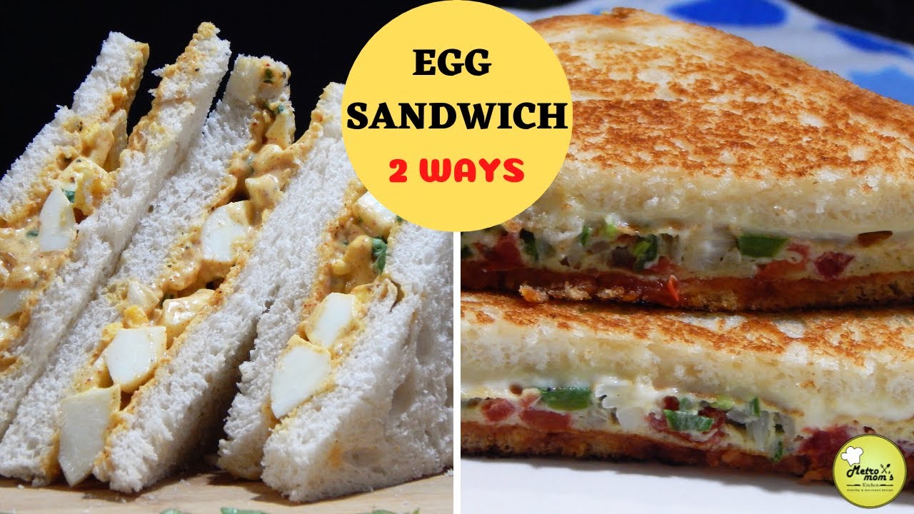 Egg Sandwich 2 ways || Egg Mayo sandwich || Egg Omelette sandwich || Quick & Easy Breakfast recipe Egg Sandwich 2 ways || Egg Mayo sandwich || Egg Omelette sandwich || Quick & Easy Breakfast recipe