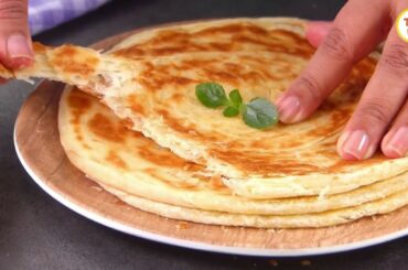 Homemade Frozen Paratha Recipe by Tiffin Box | Lacha Paratha-Make and Freeze | Paratha Recipe