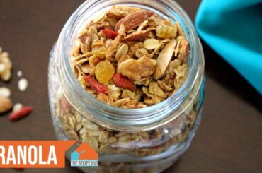 Granola Recipe | Easy Homemade Granola Recipe | Healthy Granola Recipe