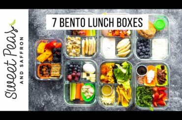 7 (Almost) NO COOK Bento Box Ideas | Vegan Options * Low Carb Options