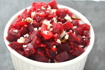 BeetrootStir Fry in English | Healthy Beetroot Recipes| Poriyal Recipe in English