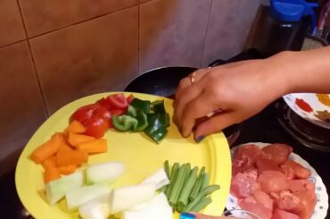 "Health requires healthy food"....cooking very healthy and tasty "Chicken Stew"