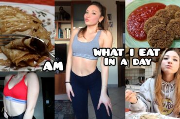 WHAT I EAT IN A DAY | healthy food / Cosa mangio in un giorno || AM